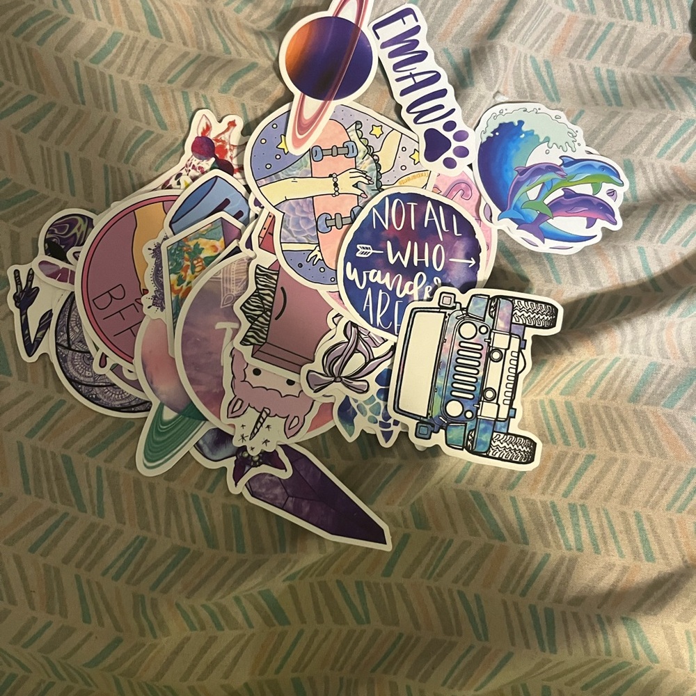 purple sticker pack